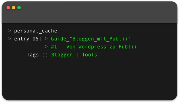 Bloggen - Von Wordpress zu Publii