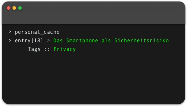 Das Smartphone als Sicherheitsrisiko